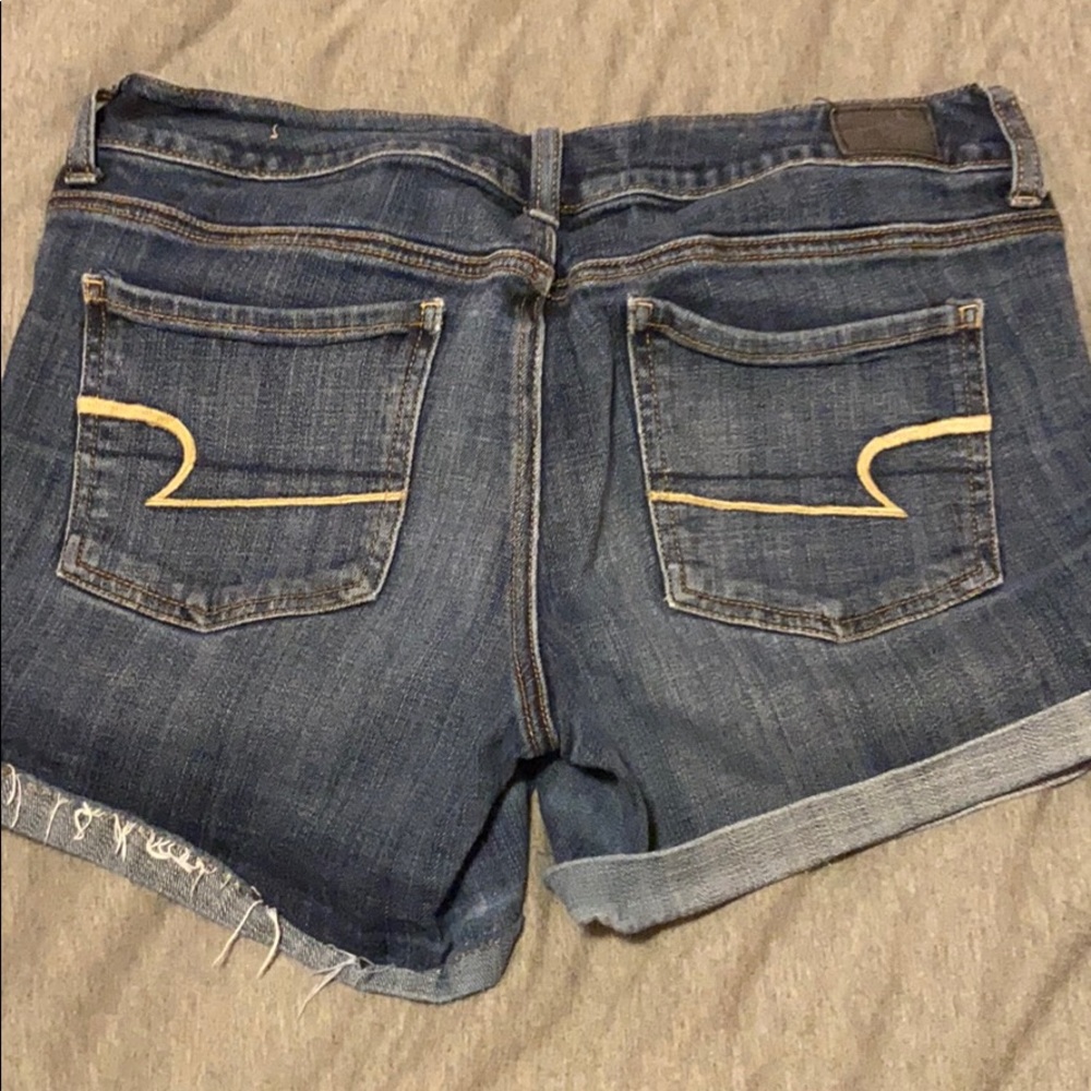 Denim shorts